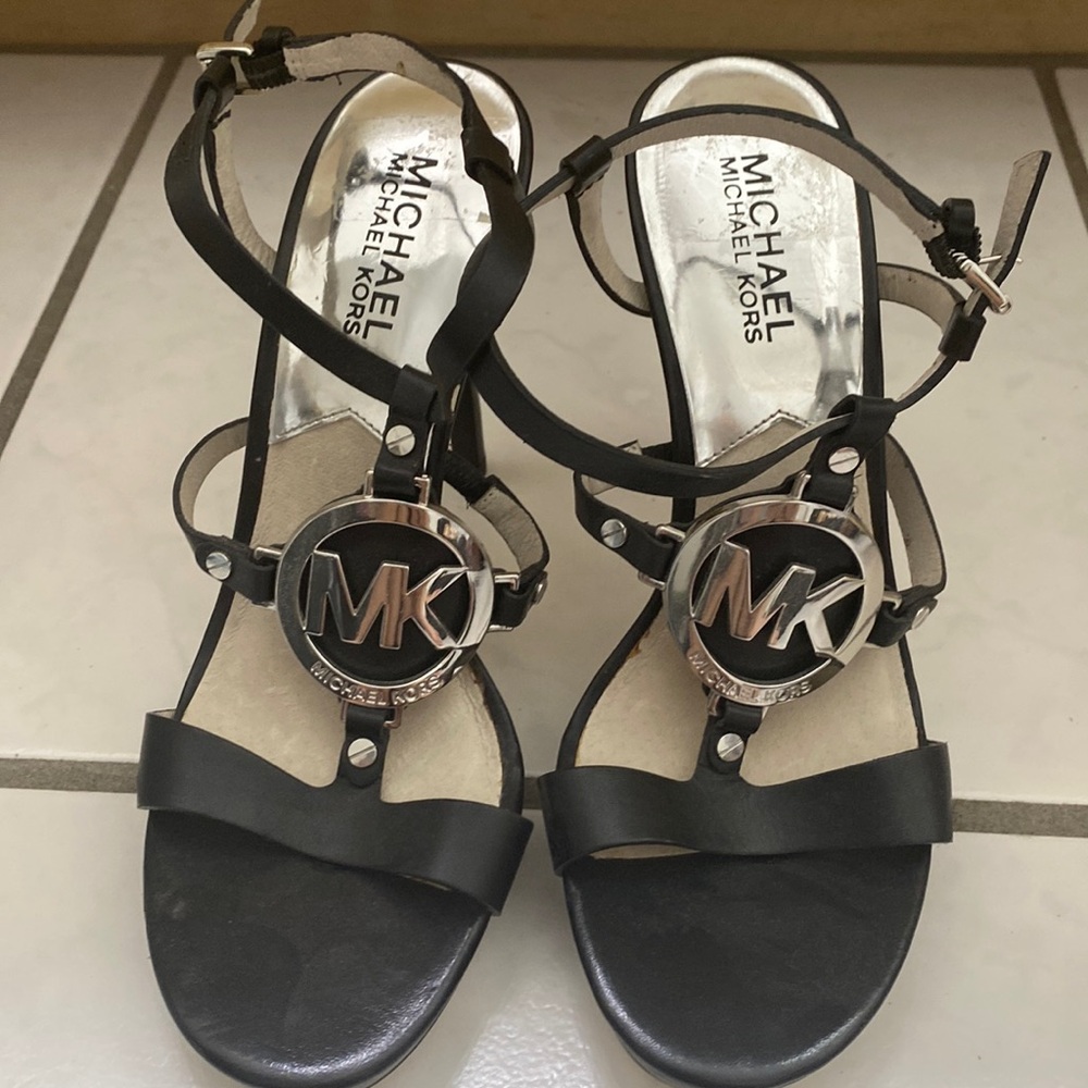 Michael Kors Silver Heels